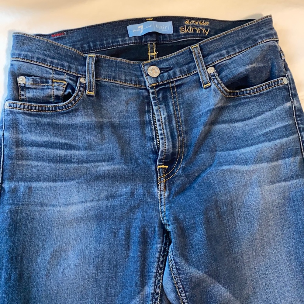 7 for all mankind skinny jeans